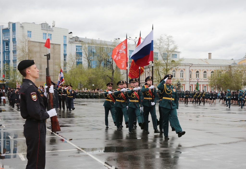 Фото парад 9 мая иркутск